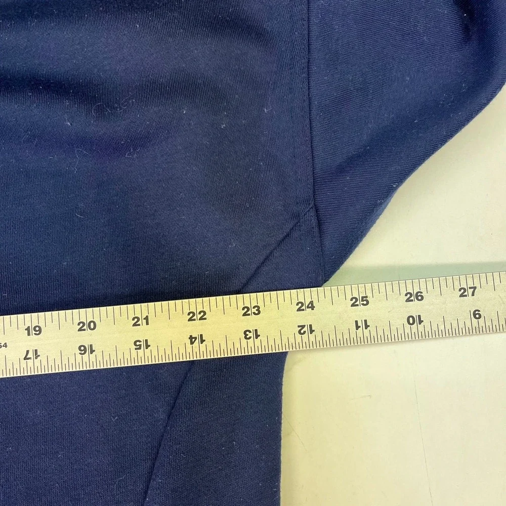 Halara Womens Oversized Crewneck‎ Sweatshirt Pleated Back Side Pockets Size L